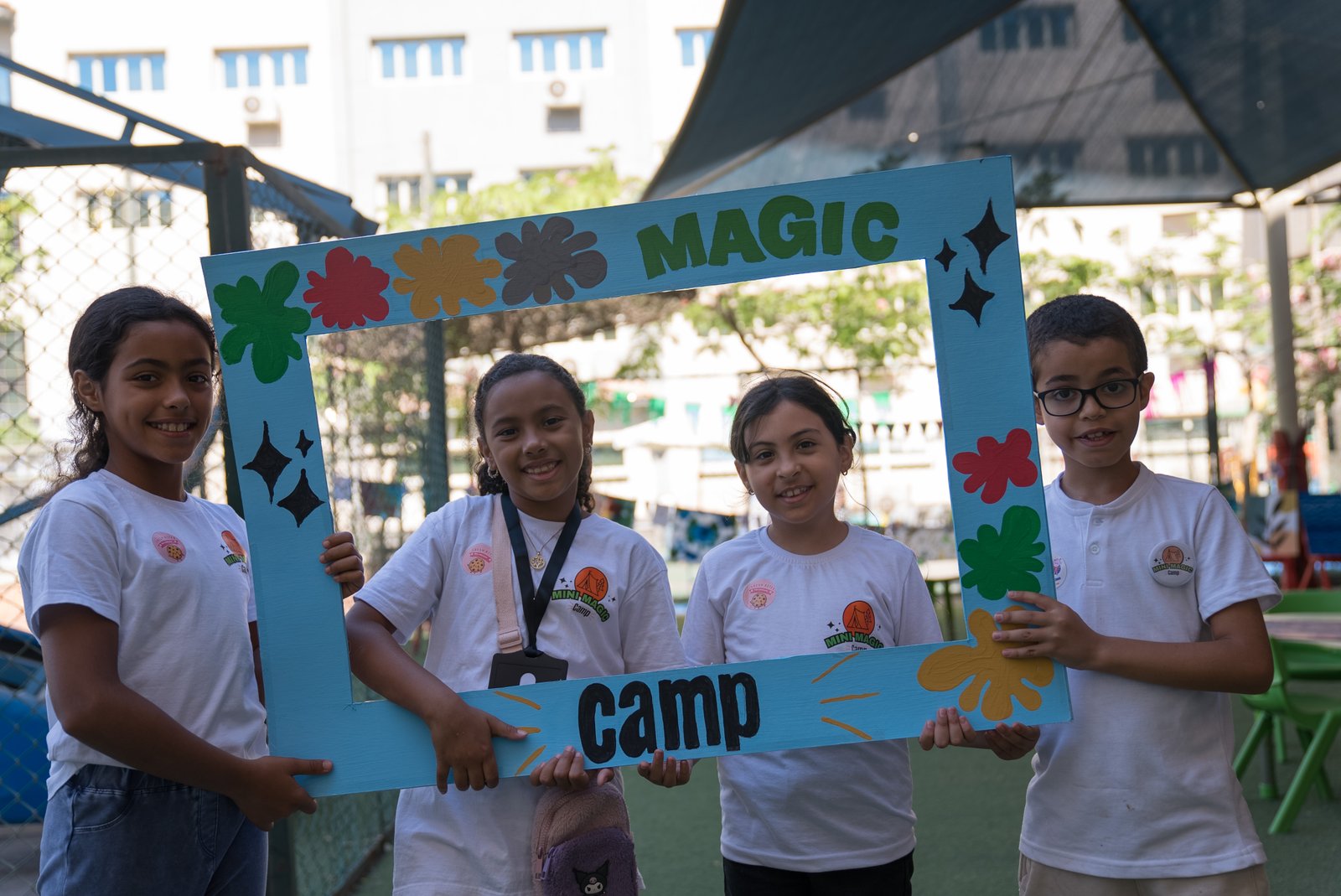Kids having fun at Magica Camp